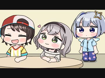 【手描き】ノエルの本命が自分ではないことを悟りショックを受けるかなたん【天音かなた/白銀ノエル/大空スバル/宝鐘マリン/ホロライブ切り抜き】【切り抜き漫画】