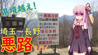 【近くて遠い】埼玉県と長野県の県境を行く【VOICEROID旅行】