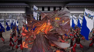 旧大戦の生き残りのワンダー勢がようやく始められた英傑大戦 第三廻【足軽組頭/従六位下/5枚河上バラ】