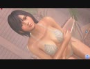 【DOAXVV】 なぎさ　らん　立ち　腕組み　日焼け跡