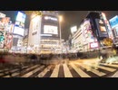 ドライブタイムラプス・首都高速・新宿・渋谷