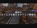 【Apex Legends】龍神オススメのエイム力を鍛える練習方法を紹介します