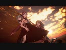 【MMD】めんぼう式リコリス、れい、ほおずきで虎視眈々【めんぼう式まつり2022】