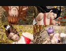 【doa/ryona/リョナ】４人がかりで挑み全滅する女達13紅葉・不知火舞・かすみ・あやね