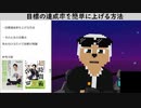 目標の達成率を簡単に上げる方法