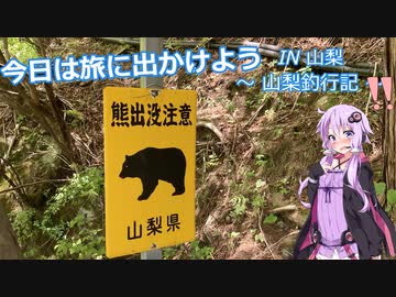 今日は旅に出かけよう　山梨釣行記