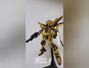 アカツキガンダムをメッキそのままに料理するよ！