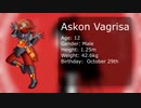 【UTAU Release】内臓ありますか『Askon Vagrisa  Ver 0.2』