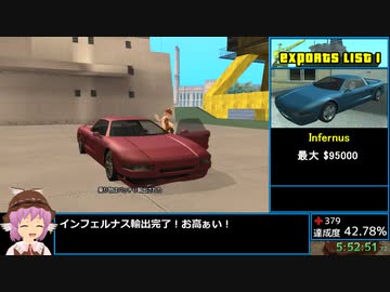 【RTA】GTASA 100% 13:28:34 Part15/33か4