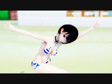 【MMD】　　『DeepBlueSong』