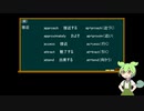 【ずんだもんと学ぶ】英会話語源シリーズ＃4　方向のad