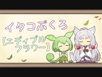 【一口雑学】イタコぶくろ127【エディブルフラワー】