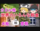 世界のいろんな税金を解説【ゆっくり解説】