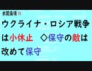 第514回『ウクライナ・ロシア戦争は小休止◇保守の敵は改めて保守』【水間条項TV会員動画】