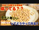 【豆熟成】納豆ってどうやって出来てるの？