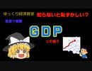 GDP【魔理沙と霊夢のゆっくり経済教室】って何？／国内総生産／名目GDP／実質GDP