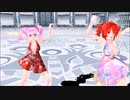 【MMD】雨と炭酸【重音テト　小春音アミ】