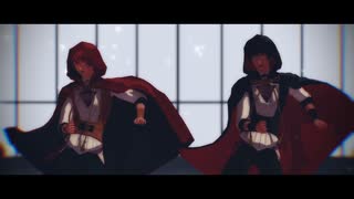 【MMDうたプリ】GLIDE【ブラッド?と黒ずきん】