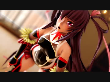 【MMD対魔忍ユキカゼ】いーあるふぁんくらぶ【ray-mmd用背景】