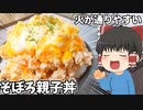 【簡単料理 時短レシピ】そぼろ親子丼を作ったぞ！【ゆっくり料理】