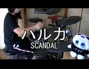 SCANDAL ハルカ 叩いてみた