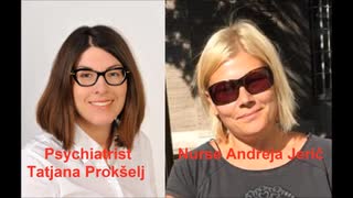 1 OF 2 Psychiatric nurse Andreja Jeric of Ljubljana Polje  in 2017 per Belgrade Moscow and London