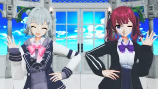 【SynthesizerV】ヒトリゴトを歌って踊ってもらった【MMD】