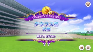 【ウマ娘プリティーダービー】とあるトレーナーのタウラス杯(グレードリーグAグループ決勝)
