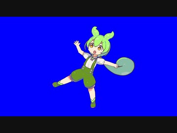 サッカーボールキックと走るずんだもんBB+使用例.zunda