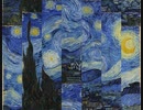 アートで遊ぼ : "星月夜" ( フィンセント ファン ゴッホ )