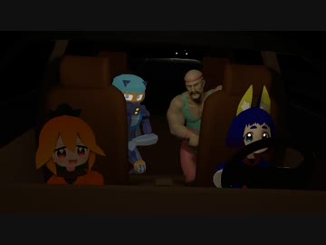 運転に集中できないこんちゃん