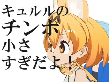 キュルルのチンポ小さすぎだよ！