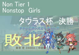 【ウマ娘】タウラス杯Aグル決勝　敗北