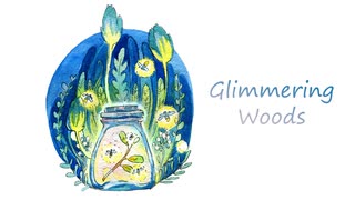 【無料フリーBGM】幻想的な夜のBGM「Glimmering_Woods」