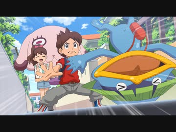 妖怪ウォッチ♪ 第57話「妖怪が見えるフミちゃん!?」「永遠のライバル!?オロチＶＳキュウビ！」