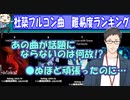 【弐寺】社築フルコン曲難易度ランキング_めちゃくちゃ頑張った曲が評価されず不満な社築【社築】【にじさんじ切り抜き】