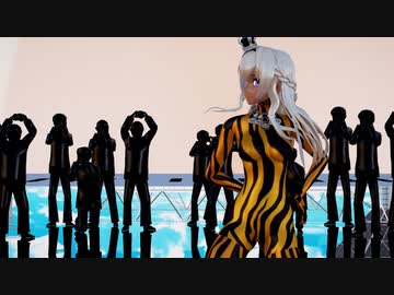【Ray-mmd】ウォースパイトがコスプレ会場でBURNING