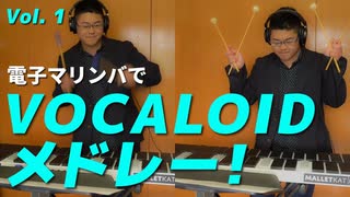 【電子マリンバで】ボカロ有名曲をメドレーで演奏してみた【シャルル、グッバイ宣言etc...】