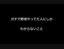 ガチで野球やってた人にしかわからないこと   【2ch 5ch なんj まとめ】