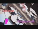 Girl is sea