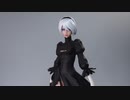 ニーアオートマタ2Bフィギュアをリアルに改造してみた
