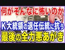 何がそんなに怖いのか！？K大統領退任後の伝統的帰結点に抗う最後の全力悪あがき！