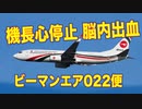 【機長意識不明】ビーマンエア022便【飛行機配信者が扱わない重大インシデント】