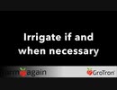 GroTron - The Autonomous Irrigation and Fertigation System