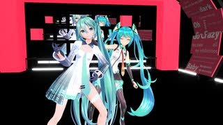 【ＭＭＤ】Maroon5　sugar　つかさ式みく＆YYB式初音ミク_10th