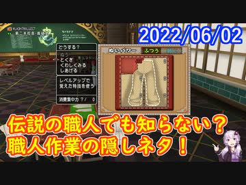【DQX】No.573 普通にやってたら知らないままの職人芸【結月ゆかり】