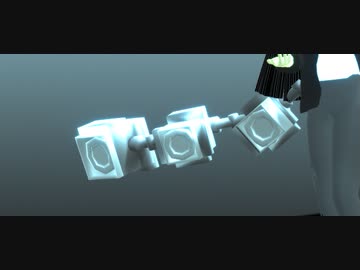 アクセテスト】なんか背中に付ける装置的なやつ【MMD
