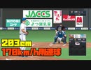 203cmの超長身から170キロの剛速球をぶん投げる動画【プロスピ2021】