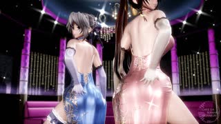 【東方MMD】美鈴と咲夜で「CAFE DA MANHA」1080P