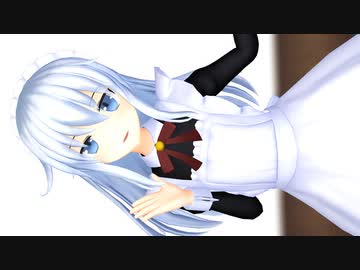【MMD艦これ】メイド響の好き！雪！本気マジック